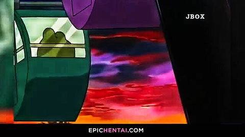 Saki Izumi dirty minded waifu hentai ferris wheel sex scene