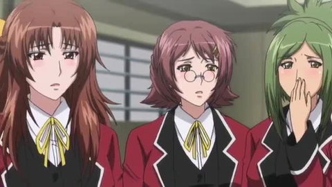 Tricky teacher bangs 3 busty anime schoolgirl students in uncensored hentai