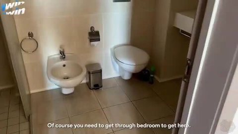Russian MILF bathroom with toilet sink, forbidden stepson passion erupts