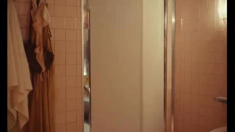 Valeria Golino topless and Matilda de Angelis nude in steamy bathroom