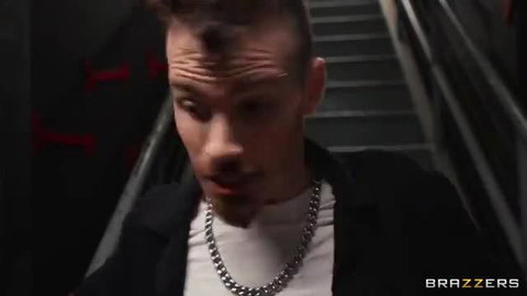 Punk guy closeup in Brazzers outdoor amateur sex with Vivian Taylor