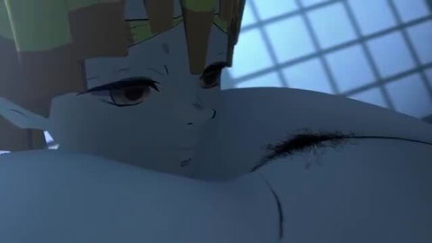 Nezuko Demon Slayer hentai closeup nude tits pussy tease