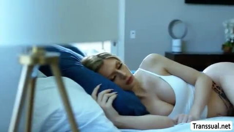 Vanessa Sky sleeping braless in lingerie with Jade Venus