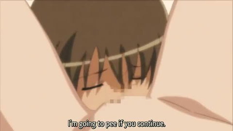 Anime step-sister desperate to pee in bath, censored JAV hentai thumbnail