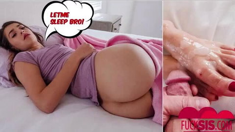 Sofie Reyez begs stepbro to sleep, shows big ass in bed