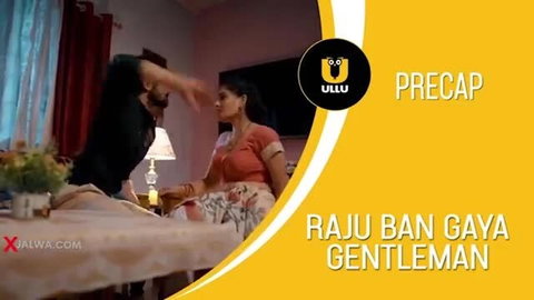 Pyasi Nokraani in saree teasing man, hot Ullu precap scene