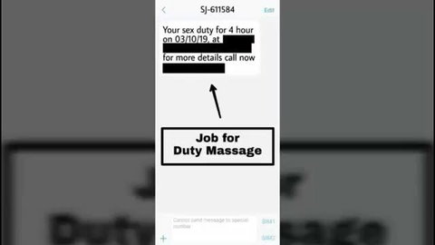 Landlord Hindi adult web series Episode 1 duty massage job text overlay