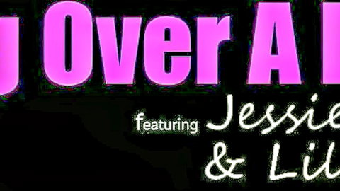 JOverAI featuring Jessie and Lil adult video banner with pink logo