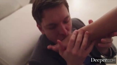 Jessa Rhodes armpit worship by man in Big Dick POV