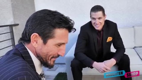 Tommy Gunn and Jazmin Luv suited up in hot Brazzers foursome preview