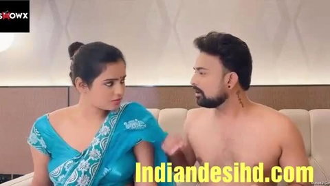 Indian wife in saree chats with topless hunk in Secret Ingredient Episode 5