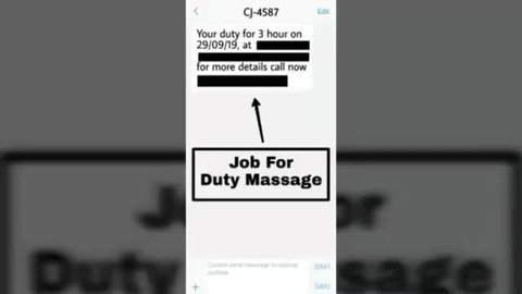 Hot Indian babe duty massage job ad with phone number screenshot