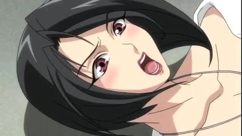 Bakunyuu Bomb vol.3 Japanese hentai girl with huge tits ahegao face closeup