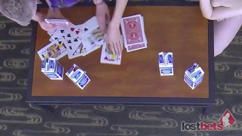 Jelly Indigo and Blossom strip on spades poker at table