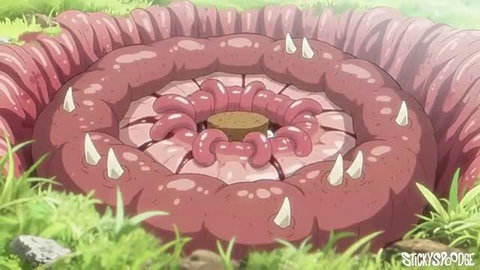 StickySpoodge Tenta Time vol.1 ep1: massive tentacle beast maw in grass
