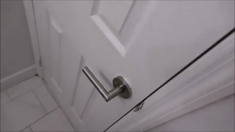 Brianna Beach doorknob tease in stepmom bed share with Alex Adams