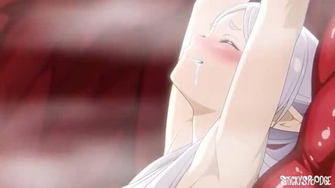 Halimaw Oten Ug Daksbilat tentacle hentai ecstasy pose, white hair beauty
