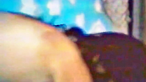 Stepfather empties balls in stepdaughter's tight ass doggy style