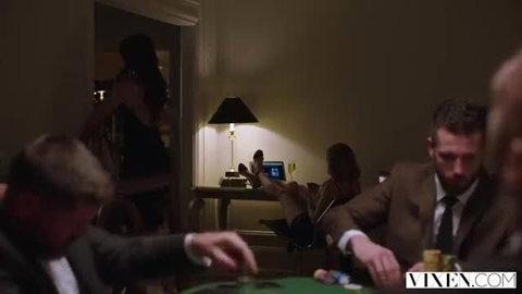Adriana Chechik & Tori Black in hot threesome with suited men