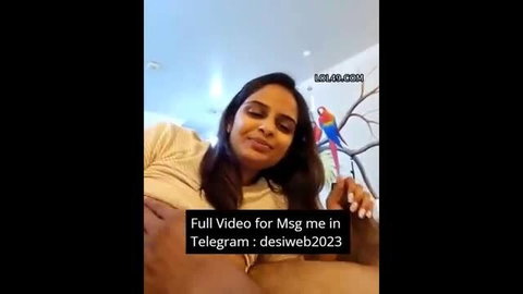 Smiling Indian bhabhi shows feet closeup in teasing village solo