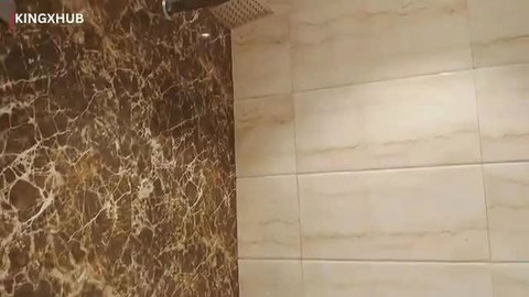 Luxury shower in new apartment, Indian amateur sex vlog preview