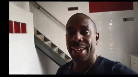 Joss Lescaf grinning confidently in hotwife cuckold video thumbnail