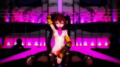 Princess Knight Zatsune by Odamiku1766 erotic squatting dance nude