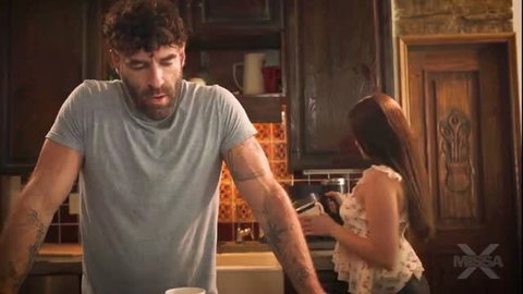 Aubree Valentine teases stepdad in kitchen, horny stepdaughter XXX