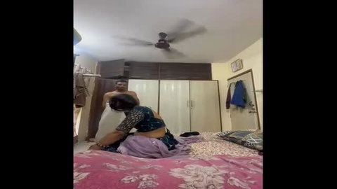 Diya Bhabhi fucked quietly doggy style from behind in taboo Desi scene