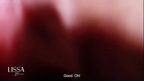 Lissa Brown giantess fetish thumbnail, blurred pink erotic tease