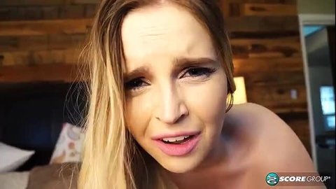 Codi Vore topless closeup with big tits, seductive expression