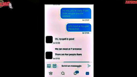 Amateur text chat setup for steamy meetup, finally they did it