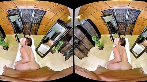 Jennifer White naked ass up in VR POV pose