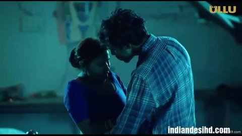 Devar Ji Episode 8: Indian couple intimate embrace in saree blouse