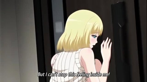 Blonde anime girl in white dress, emotional close-up from Katainaka Ni Totsui De Kita Russia Musume