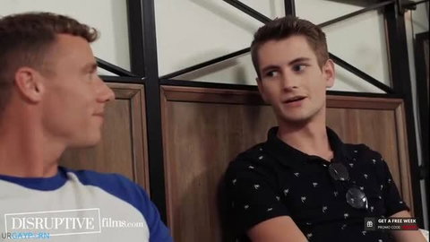 Justin Matthews seduces Trevor Harris in study session thumbnail