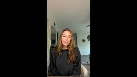 Nicole Aniston in black top, softcore solo video thumbnail