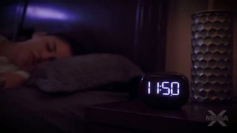 Ellie Nova sleeping peacefully in bed at night