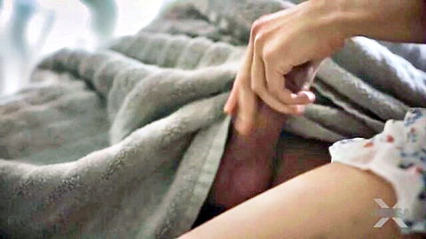 Ms. Goddess teases under sheets in bed, perfect German daughter vibe