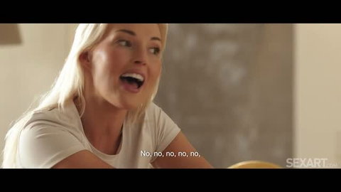 Rika Fane and Lovita Fate in SexArt The Tea Is Hot lesbian scene