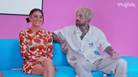 Lena The Plug and Lamar Gatz on PlugTalk interview couch