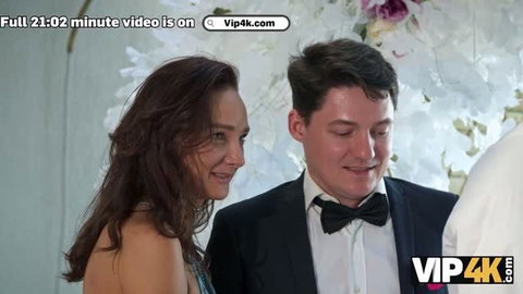 VIP4K bride compilation featuring Jane White and Una Fairy at wedding
