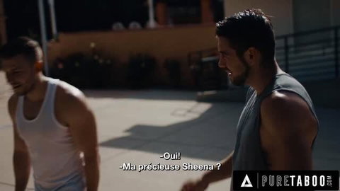 Sheena Ryder in Pure Taboo stepmom stepson DP threesome scene