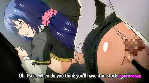 Hentai stepmom in school uniform bent over for doggy style penetration