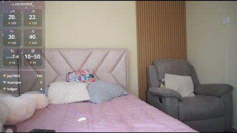 Lovense interactive cam girl bedroom stream