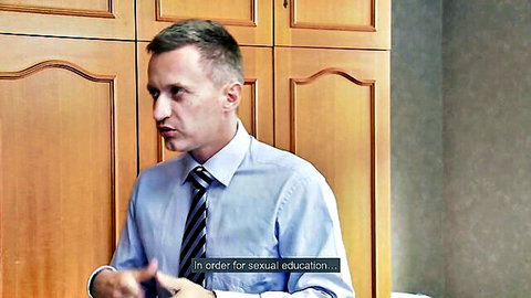 Rebecca Volpetti's principal in suit discusses sexual education scene