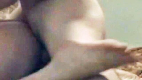 Amateur big-tit wife getting fucked in intense home sex