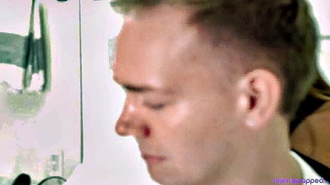Intense close-up of Caucasian stepson in Cassie Del Isla taboo scene