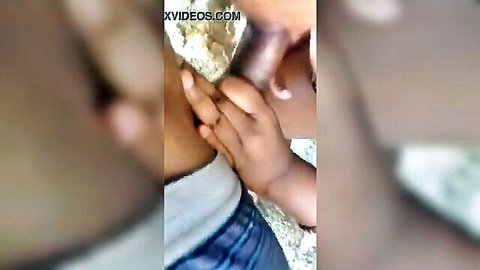 Blurry PNG woman giving intense blowjob closeup