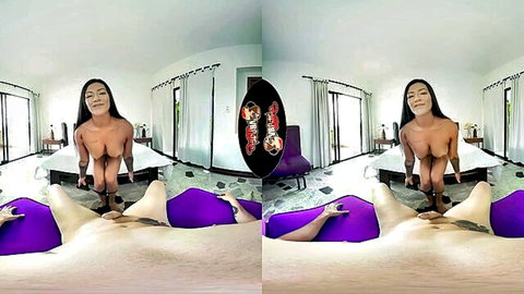Mariana Martix nude on all fours, big ass up in POV doggy style with heels